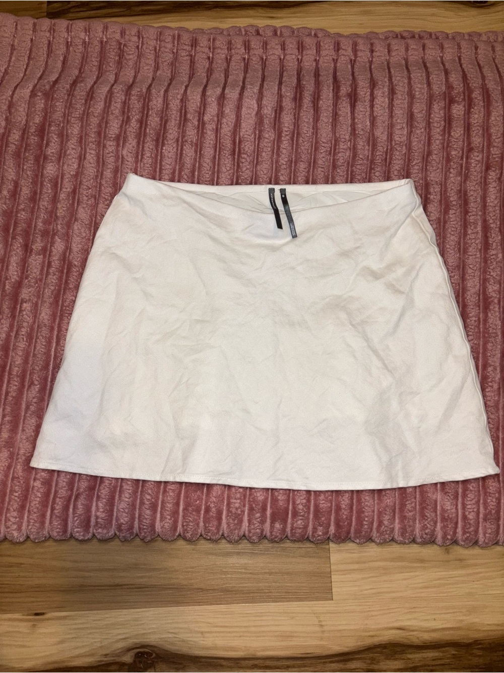 Anthropologie White Mini Skirt - Picture 2 of 10